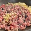 ワンパン♪つゆだくしっとり【そぼろ豚丼】の工程2