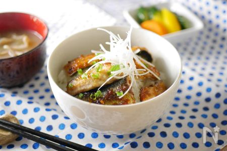 フライパンで10分さんまの蒲焼✽これなら子供も大好き！