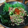 薬味たっぷり!かつおの和風ユッケ