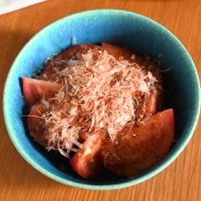 トマトの梅おかか和え