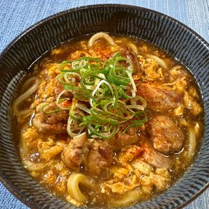 楽ラク手抜キッチン🐶🐾の作ってみた!投稿(汁まで飲み干すうまさ♡【鶏肉のかきたまうどん】)