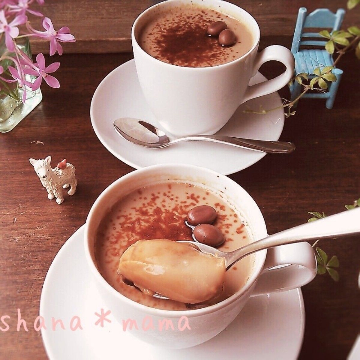 ふるふる～♪ほろ苦大人味カフェラテプリン♪ | レシピサイトNadia