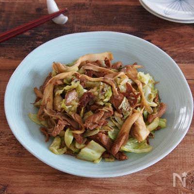 【メタボ解消レシピ】大豆ミートとキャベツのオイスター炒め