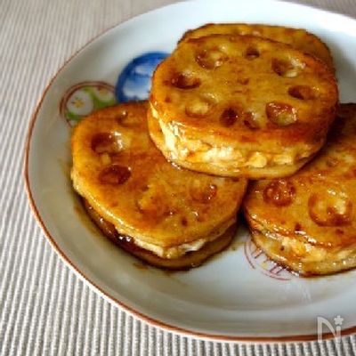 蓮根のはさみ焼き