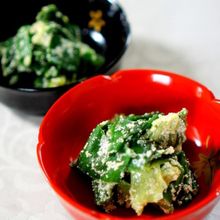 葉玉ねぎの明太子バター炒め