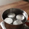 きび砂糖で作る【昔ながらの固めプリン】の工程6