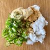 【はんぺんとたまごとオクラのわさびマヨ】食感も楽しめる♪の工程1