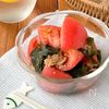 戻さず作れる♪トマトとわかめの中華和えの工程5