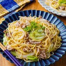 【息子の大好物！我が家の基本の塩焼きそば】子供受け抜群♡︎