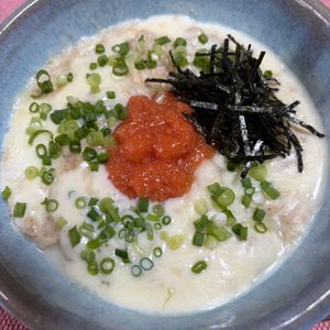 ゆっこの作ってみた!投稿(オートミールの明太チーズ和風リゾット)