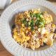 爆速10分！包丁まな板不要！【そぼろ豆腐の卵丼】