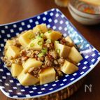 まめかまの麻婆炒め