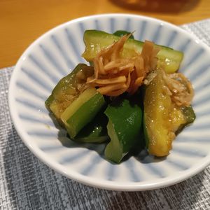 こまりこ😃の作ってみた!投稿(【叩ききゅうりのおつまみ1分クッキング】箸が止まらない！！)