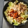 【ワンパン韓国おかず！】豚バラキャベツのタッカルビ風炒めの工程3