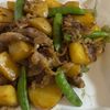 753🍓の作ってみた!投稿(牛肉と春野菜のカレー炒め)