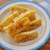 芯もまるごと食べられる。とうもろこしのから揚げの工程4