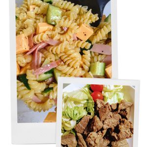 ゆみの作ってみた!投稿(シンプルだけどおいしい！きゅうりとチーズのパスタサラダ)