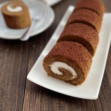 米粉のティラミスロールケーキ【小麦粉なし・生クリームなし】