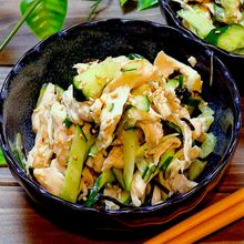【これ食べて3キロ痩せた⑥】ささみの塩昆布和え