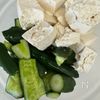 きゅうりと豆腐《やみつき♡塩昆布サラダ》の工程1