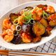【甘酢だれでごはんが進む♡】海老となすのチリソース炒め