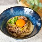 牛すき月見うどん