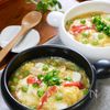 お豆腐ポン♪ふわふわ卵のカニ玉風あんかけ