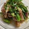 1186433の作ってみた!投稿(ほぼ常温で食べる「オクラたっぷり梅肉風味の豚しゃぶサラダ」)