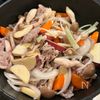 だし香る♪【ほっこりさつまいもの豚汁風豆乳スープ】の工程2