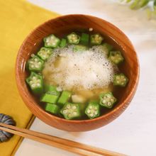 ◆腸活ねばとろスープ◆パックのめかぶで手軽に海藻を食べられ♪