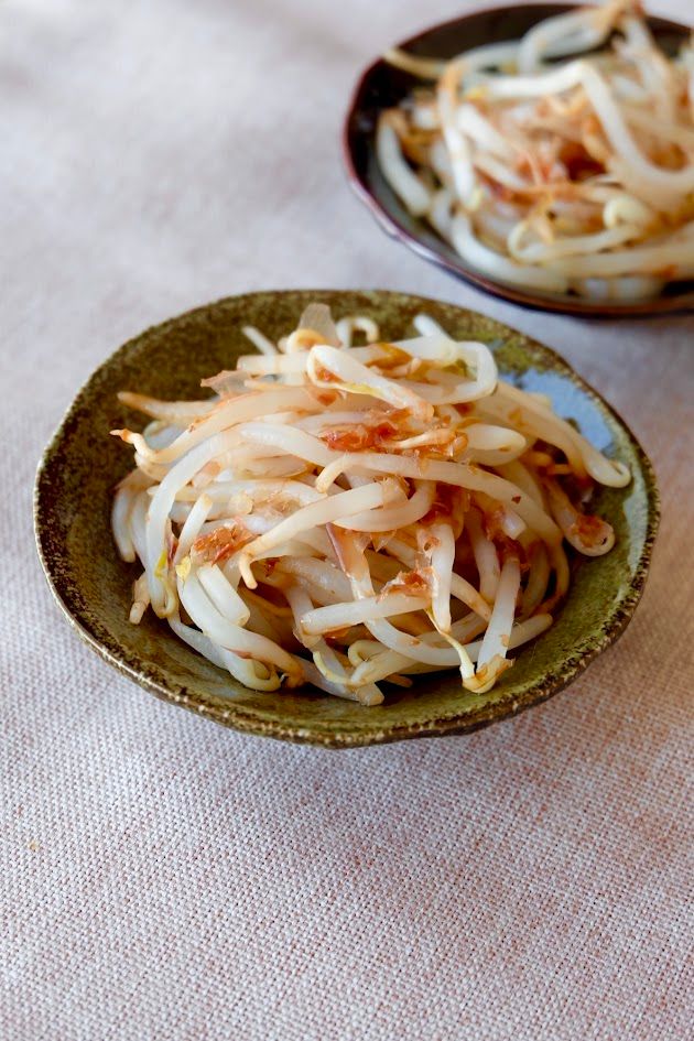 レンジで簡単♪もやしのおかかポン酢和え】節約食材×簡単副菜 | レシピ