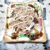 M*Pの作ってみた!投稿(トースターで楽々!モリモリお好み焼き風トースト)