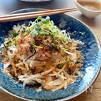大根サラダ【切って、のせて、かけるだけのお手軽サラダ】