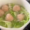 【白菜と鶏団子の春雨スープ】鶏の旨味たっぷり！の工程4