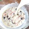 餃子の皮で!カニクリームピザの工程4