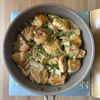ワンパン10分！【鶏むね肉とえのきのバターポン酢炒め】の工程4
