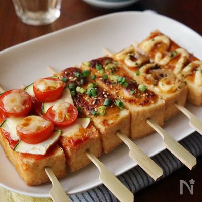 おつまみにもおやつにも！厚揚げでおもしろ焼き