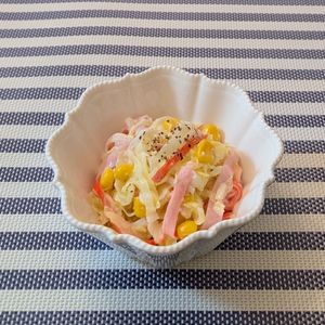 𝔂𝓾𝓶𝓲🍓の作ってみた!投稿(ヘルシーだけど旨みたっぷり♩我が家の定番コールスロー)