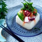 【3分つまみ】たことキムチの冷奴#簡単#時短