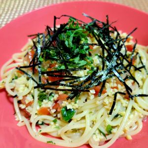 ヴェルの作ってみた!投稿(【納豆スパゲッティ】隠し味でさっぱり♪)