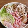 フライパンでほったらかし！鶏肉ときのこの白だしバター秋ポトフの工程2