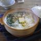 【ごちそううどん】牡蠣とほうれん草の豆乳煮込みうどん♪