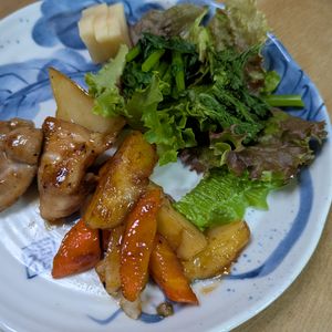 Potato3の作ってみた!投稿(【テリヤキチキン＆ほくほくポテト】甘辛味のやみつき簡単おかず)