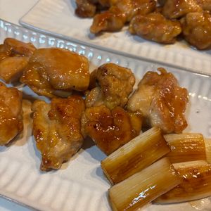 Oの作ってみた!投稿(黄金比だれで作る！【鶏ももねぎまの焼き鳥風】)
