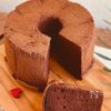 オイルの代わりは水で大丈夫！米粉のチョコレートシフォンケーキ