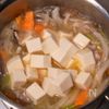 豚肉の純豆腐風チゲスープの工程4