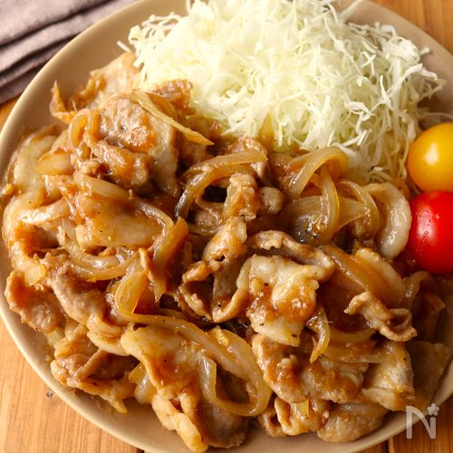 ワンパン10分!【究極の生姜焼き】漬け込み不要◎お肉柔らか♩