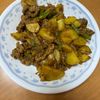 しめぴょんの作ってみた!投稿(牛肉と春野菜のカレー炒め)