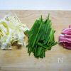残り物の野菜炒めオイマヨソース味の工程1