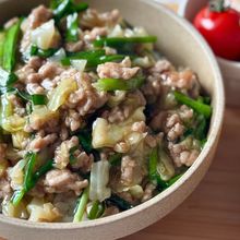 10分で完成！【肉ニラ丼】